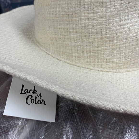 Lack of Color The Sandy - Ivory Tweed new with tags size large main image 4